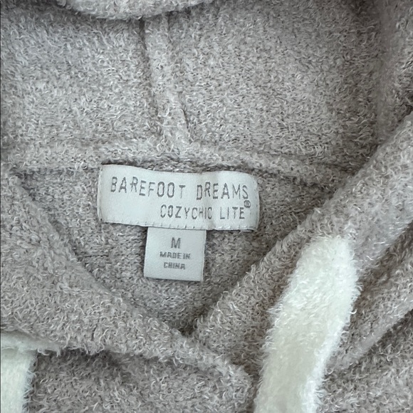 Barefoot Dreams CozyChic Lite Hoodie Sweater Size Medium - Picture 2 of 7